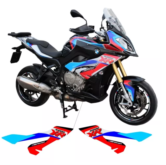 Adesivi Per Fiancate Laterali Bmw S1000Xr Dal 2015 Al 2019 "V004Bmd"