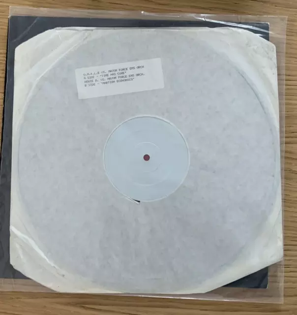 Mo Wax (U.N.K.L.E) Vs. Major Force: Time Has Come 12" white label - test press?