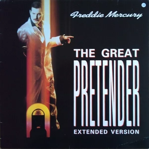 Freddie Mercury The Great Pretender Vinyl Single 12inch NEAR MINT Parlophone