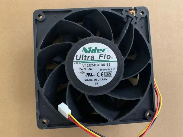 Ventilateur Axial Nidec V35132 - DC 24V - Pour Refroidissement électronique - 2 Broches - Neuf Sous Blister