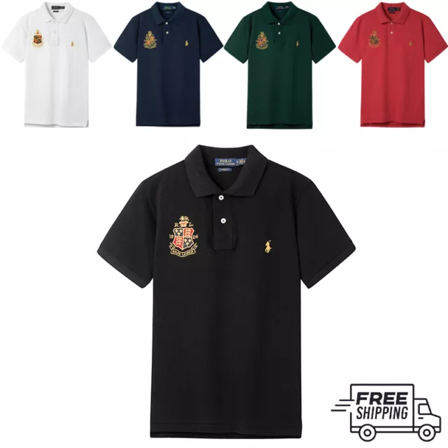 Polo Ralph Lauren - T-shirt de loisir à manches courtes pour hommes Nouveau