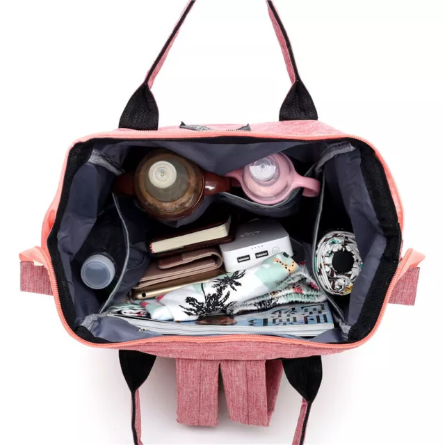Diaper Bag Backpack: Large Capacity & Multi-Functional for Baby Care On-the-Go!
