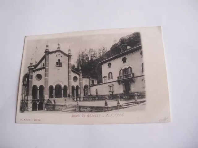 Biella - Saluti da Rosazza - spedita f. p.