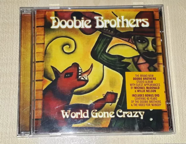 Doobie Brothers - World Gone Crazy - CD+DVD - EAGCD431 -(New/Sealed)-
