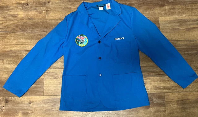 1980’s Nasa Shuttle Mission SMS Bendix Lab Coat / Blazer size 42