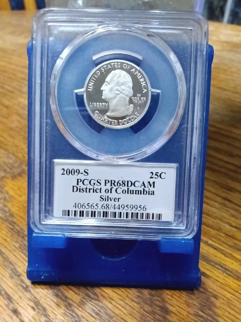 2009-S District Of Columbia SILVER Quarter
