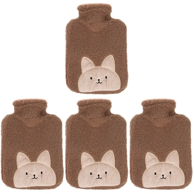 4pcs sacchetto decorativo per acqua calda multifunzione sacca d'acqua calda