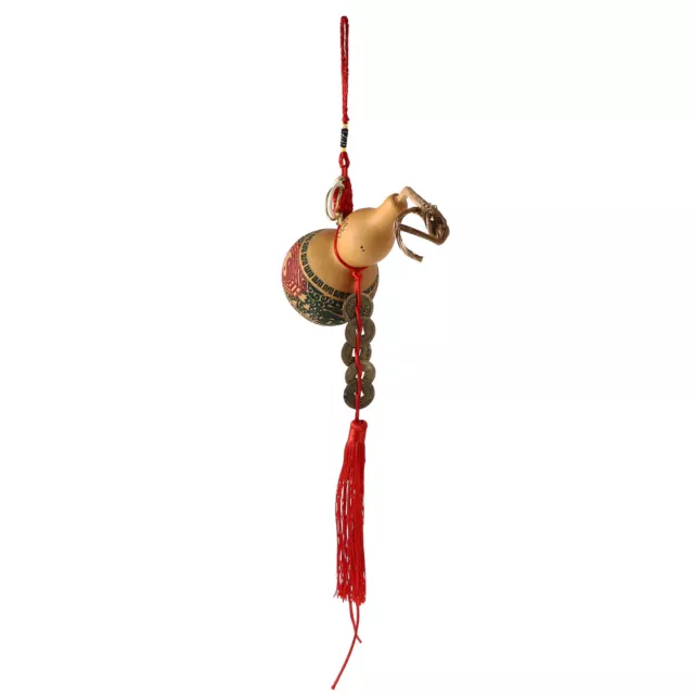 Gourd Ornaments Front Door Decorations Chinese Feng Shui for Car Tassel