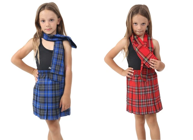 Jupe écossaise Jupe Longue PlissÃ©e Fille 12 Ans ENFANTS FILLES