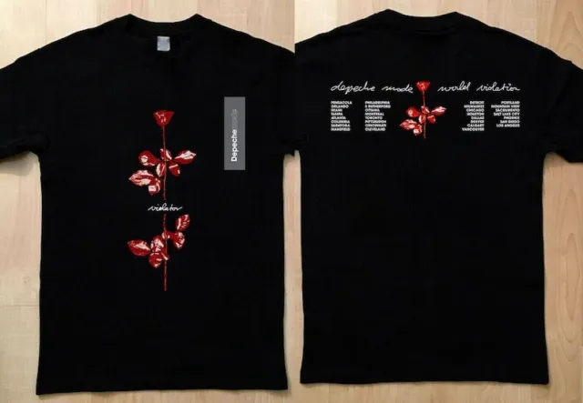 1990 Depeche Mode World Violator Concert Unisex T-Shirt, Great Gift For Fan