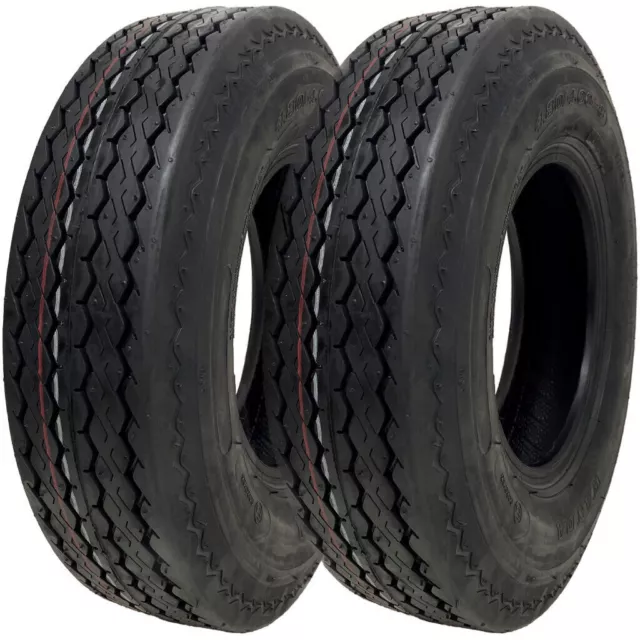 4.80/4.00-8 Roues de remorque 6ply High Speed Legal 100mm PCD Jante en