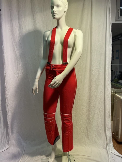 Alpin Skihose / Jethose für Alpinski mit Gamaschen 42 12