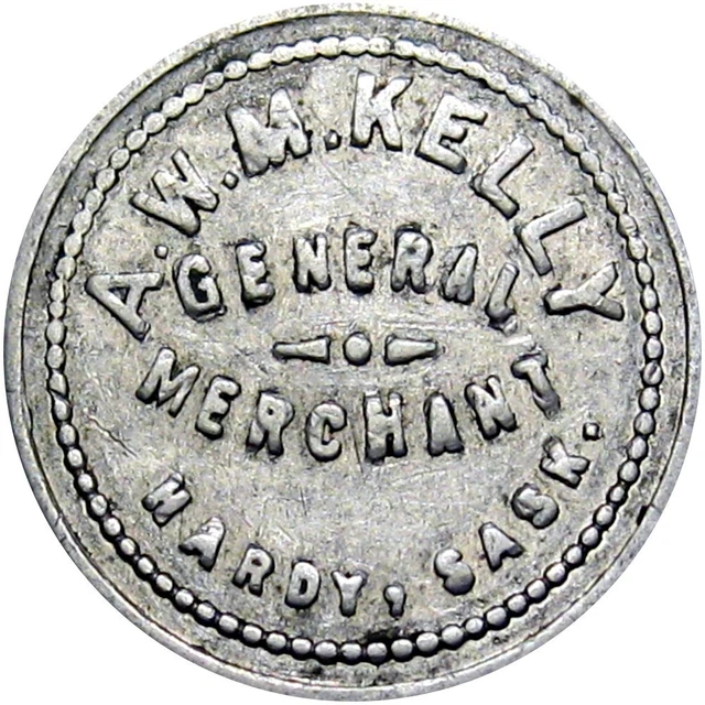Hardy Saskatchewan Canada Good For Token A W M Kelly