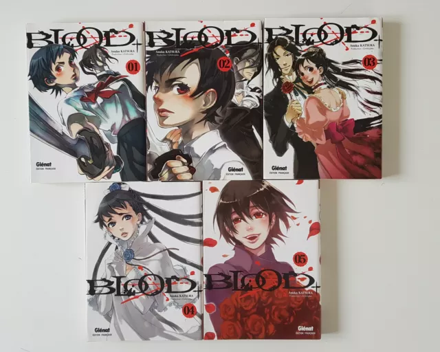 Blood+ : Tome 1 À 5 (Manga De Asuka Katsura)