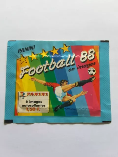 Rarissime  !!! pochette neuve panini football championnat de France 88  🇨🇵