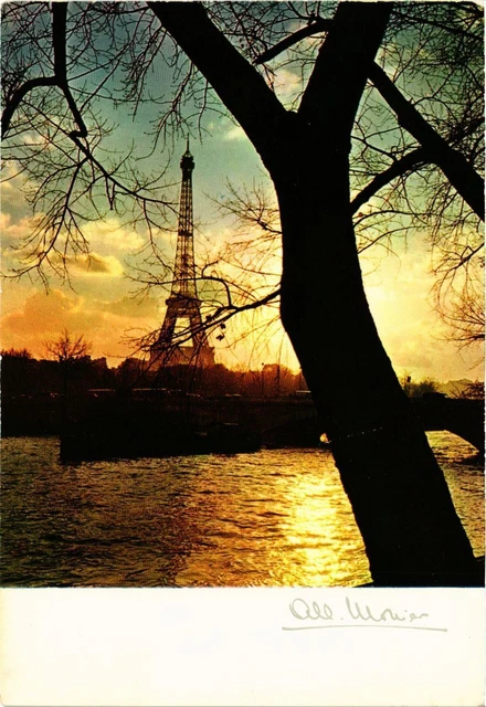 CPA MONIER ALBERT-10026. Paris- La Seine et la Tour Eiffel (331806)