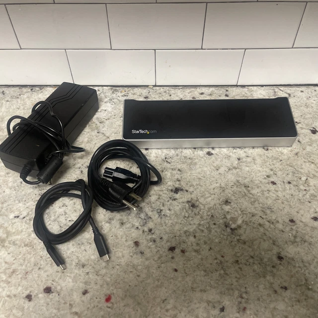 STARTECH TRIPLE 4K Monitor USBC 100W PWR Dock DK30CH2DEP Docking