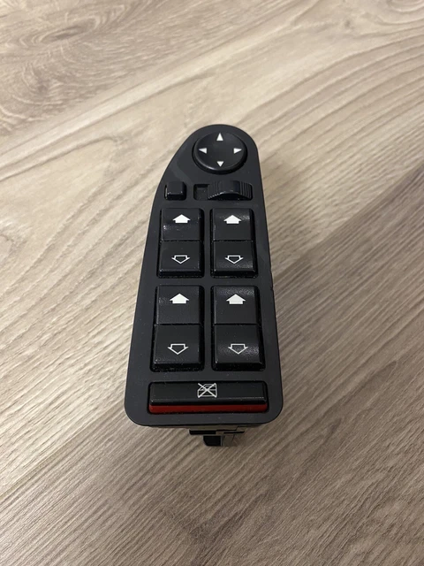 BMW E39 E38 Driver Master Window Control Switch With Folding Mirrors ...