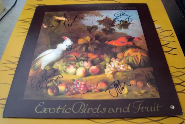 Procol Harum Exotic Birds and Fruit Gary Keith Geoff LP Vinyl Rock © 1974 w/COA
