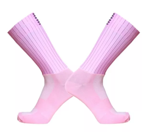 Aero Cycling Socks Aero Pro 1 Pink +39-45 (UK) RRP £17.99