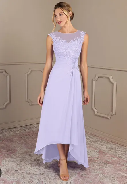 AZAZIE Mother of the Bride Dress Endora Lilac Size A10 - NWT