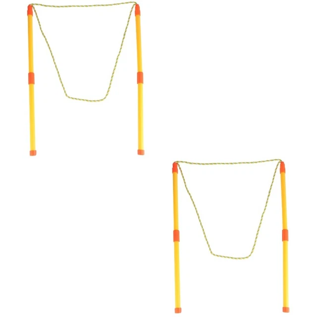 2 stücke Kinder Blase Make Stick Cord Bubble Maker Spielzeug Blase Spaß