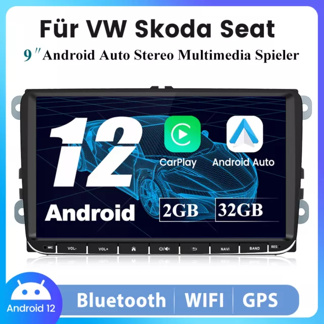 Radio de coche 9"" GPS WIFI 2+32G SWC SWC Bluetooth EQ