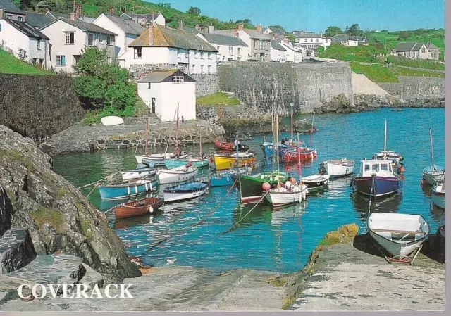 Coverack, The Lizard Cornwall Postcard with Stamp 2-43-02-10