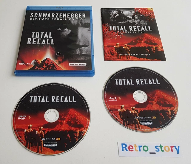 Blu-Ray + DVD - Total Recall - Ultimate Rekall Edition - Arnold SCHARZENEGGER