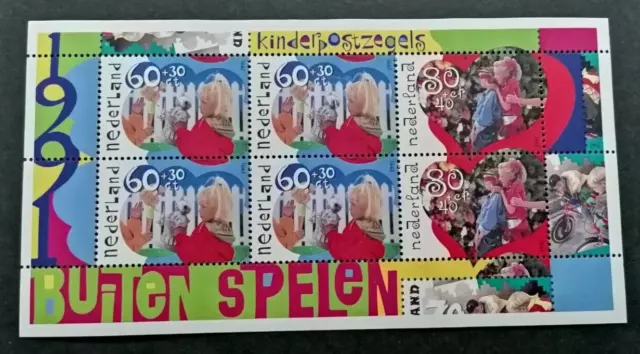 Pays-Bas 1998 belle série de timbres bloc MNH