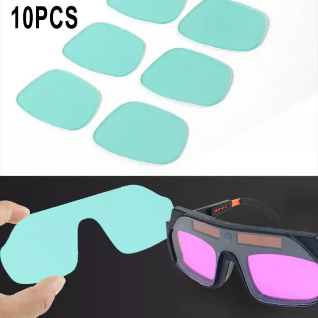 Welded Lens PC 0.8-1.0mm 10pcs Integrated Attach Welding Mask Brand New