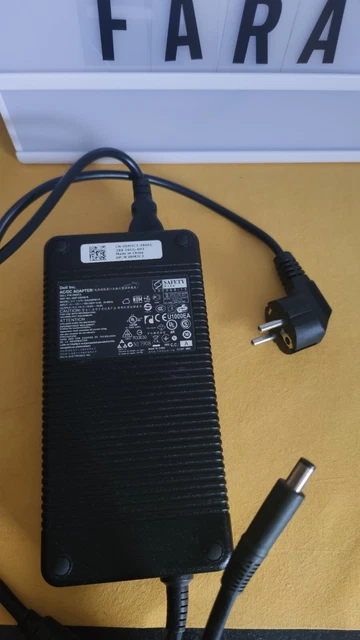 Chargeur 90W Pour Dell - 19.5V, Compatible Modèles DA90PE1-00, LA90PS1-00... - Neuf Sous Emballage