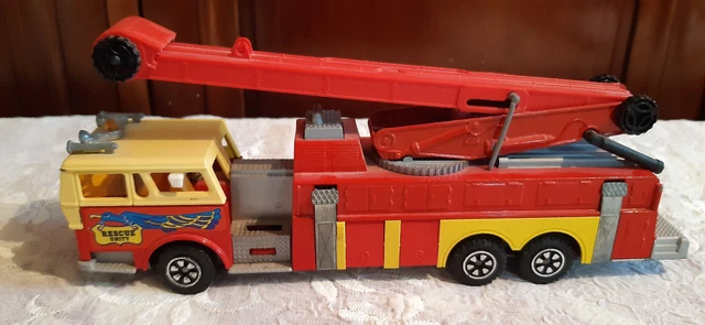 Camion De Pompiers Majorette – New York, échelle 1/50, Nacelle, Mercedes