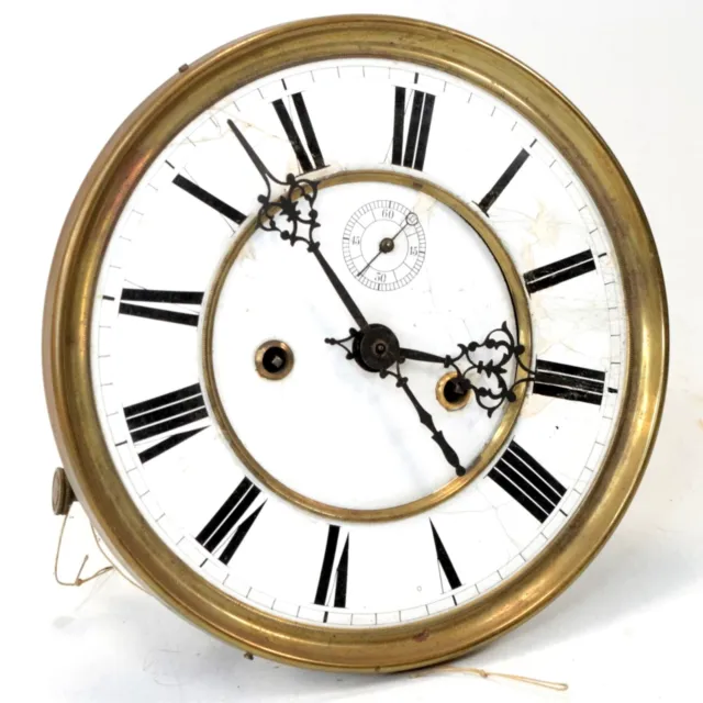 AUG Vienna Regulator Two Weight Clock Movement with Dial and Hands - KS1042