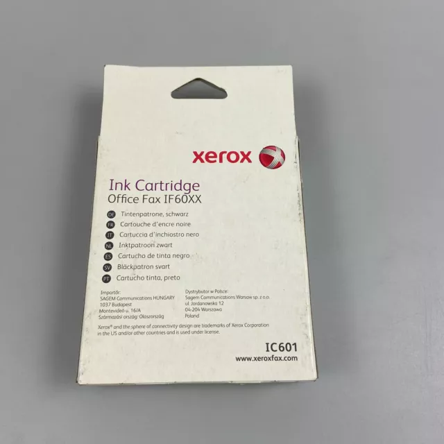 Xerox Black Ink Cartridge for Office Fax IF60XX Genuine 2