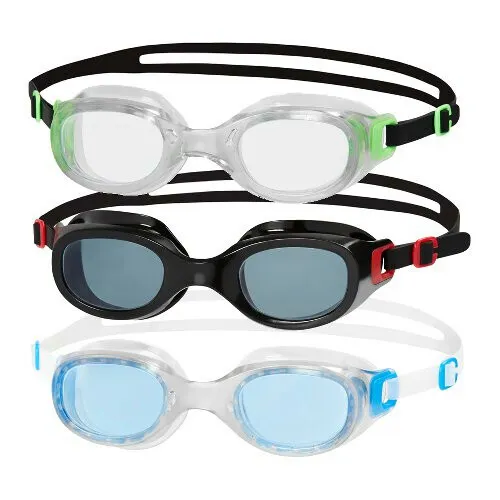 Speedo Futura Classic Adult Senior Swimming Goggles Anti-Fog Ultra Free Uk P&P!