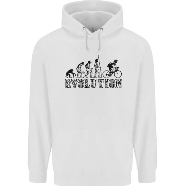 Evolution of Cycling Cyclist Bicycle Funny Childrens Kids Hoodie