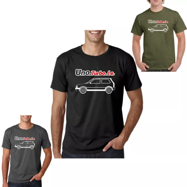Uno Turbo T-Shirt Racing Turbo I.e. - Automobile - Car
