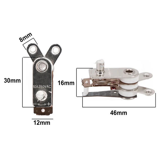 Termostato Limite Per Fornello Elettrico Aexit KSD100 - 250V 15A, Sostituzione Riso - 2