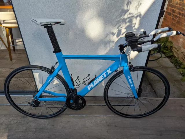 PLANET X PRO Carbon Triathlon Time Trial Bike XL 420.00 PicClick UK