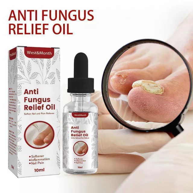 Anti Fungus Gray Nail Relief Oil Gray Nail Repair Solution Bright Nail Moist