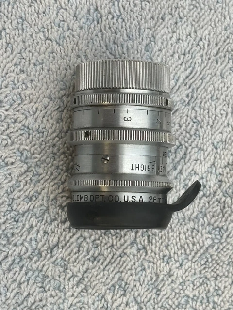 BAUSCH-LOMB 26MM F1.9 Animar Balcote C mount #1 $308.00