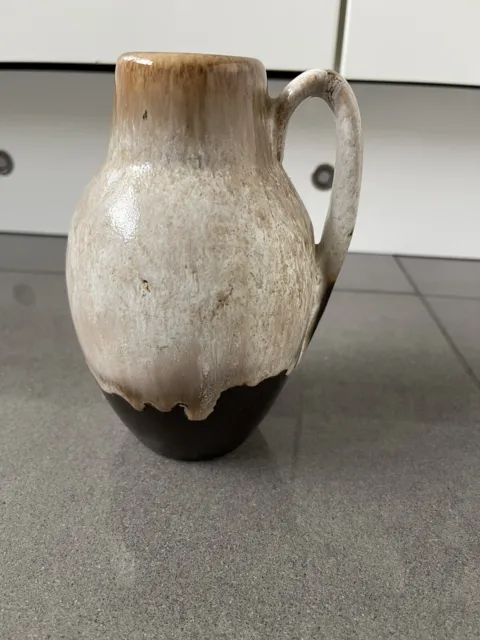 Scheurich Retro German Pottery Jug Vase 70s 16cm Tall See Photos 414-16