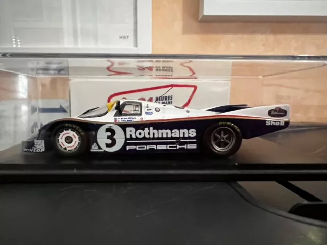 43LM83 SPARK Porsche 956 #3 Winner 24 Heures du Mans 1983 1/43 Stickers Posés