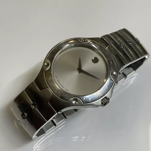 Womens Movado SE Sport Edition 84 GI 1892, Pre Owned New Battery Installed SS