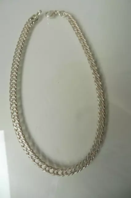 Gourmette, Noble Chaîne, Collier, Chaîne Argent, 925 Argent