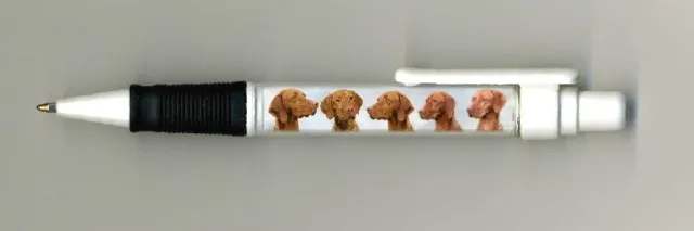 Hungarian Vizsla Dog Design Retractable Acrylic Ball Point Pen Gift by Starprint