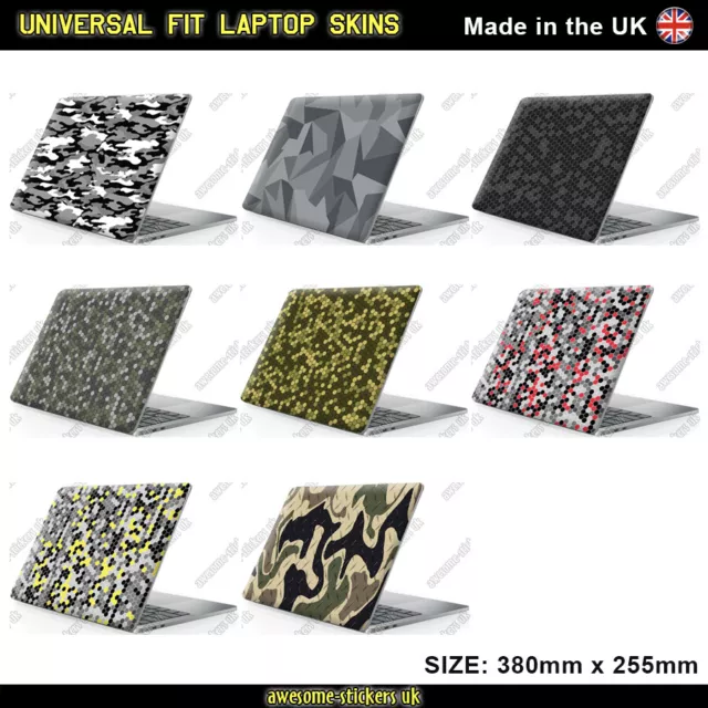 LAPTOP SKIN wrap sticker printed vinyl TO FIT  Macbook Lenovo HP ASUS Dell