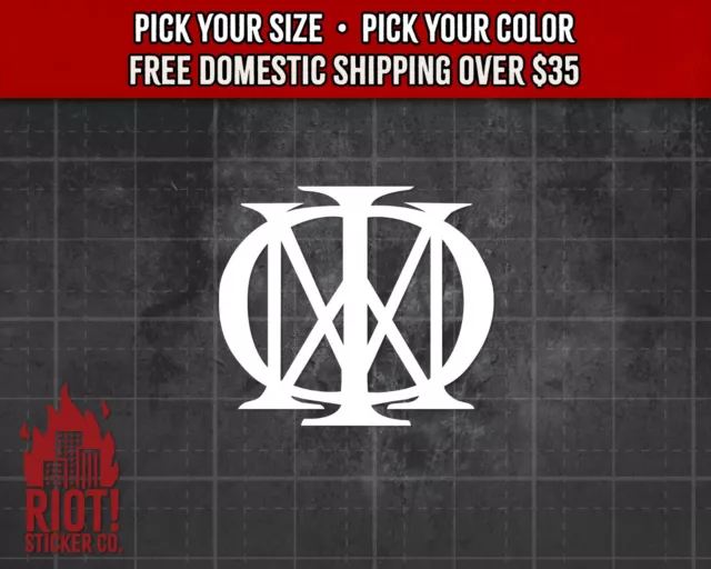 Dream Theater - Majesty Decal for Car Band Decal for Laptop Power Metal