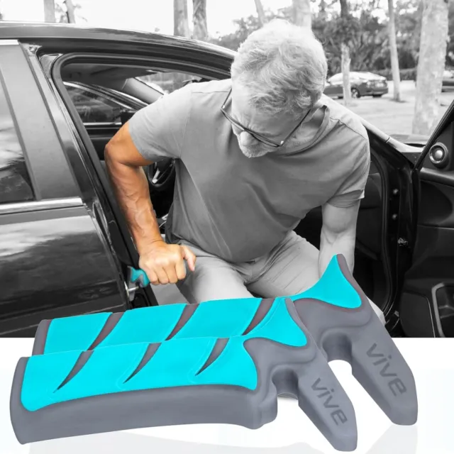 Vive Car Handle Assist for Elderly (Paquete de 2) - Soporte para puerta de automóvil, barra de agarre automático Ca
